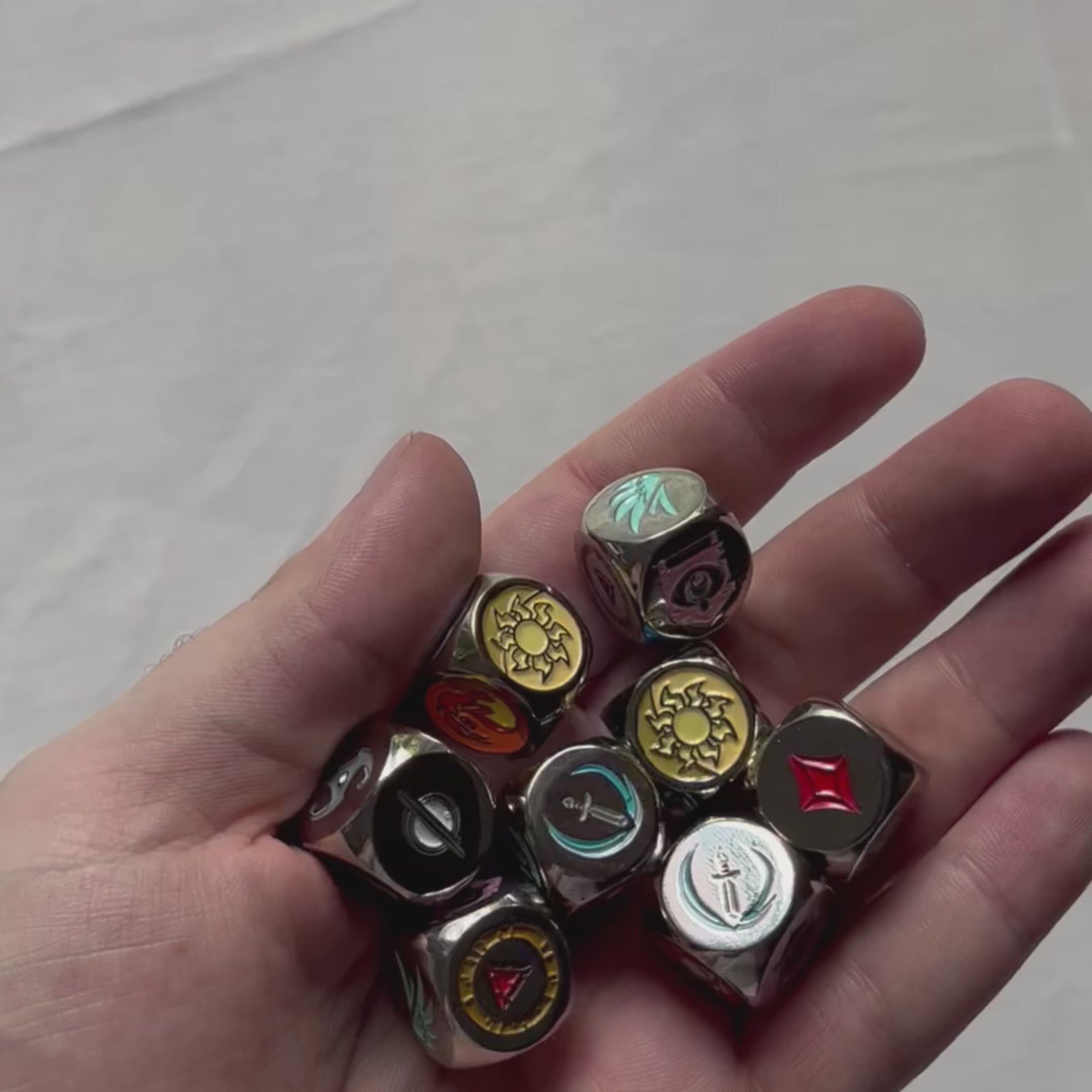 Load video: Watch and listen as our dice roll with precision and clarity. Feel the superior craftsmanship with every sound.